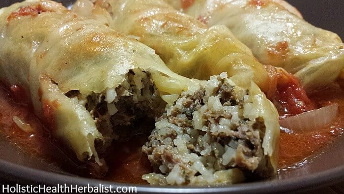 delicious stuffed cabbage leaves recipe