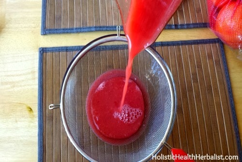 how to make ruby juice