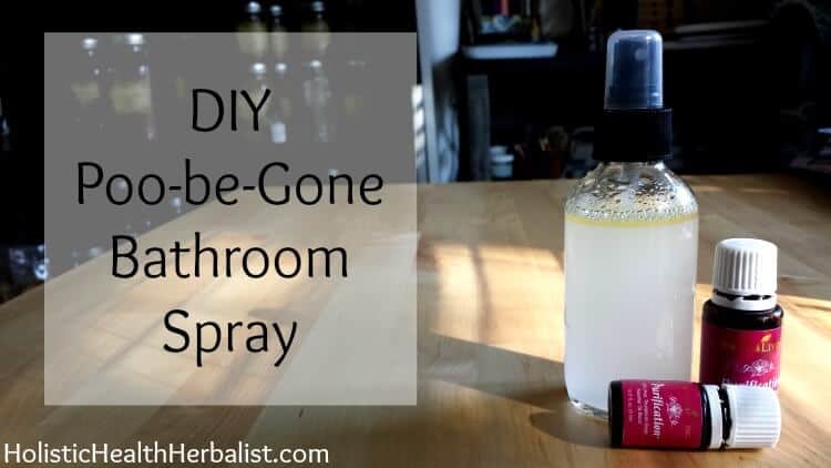 DIY Poo-be-Gone Bathroom Spray
