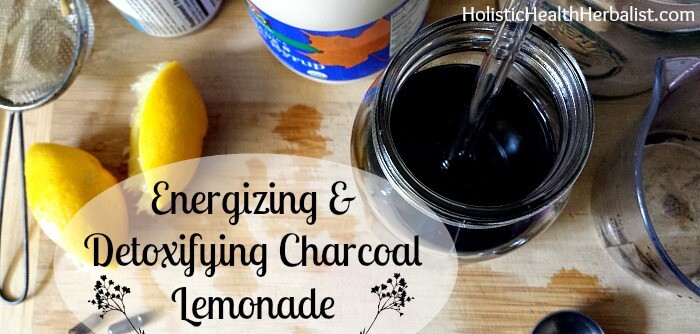 how to make charcoal lemonade