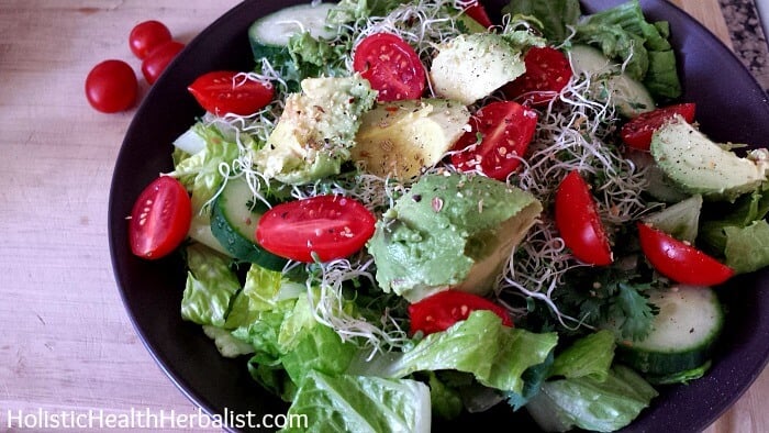 put sprouts in your salads